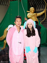 组图：《分手大师》探班 邓超首执导杨幂素颜