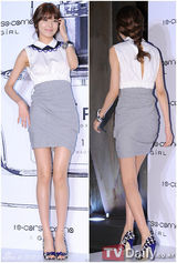 组图：少女时代EXO-K携手亮相香水新品问世会