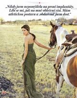 高清组图：桑德拉-布洛克登杂志封面 享受田园生活