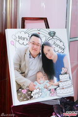 组图：曾志伟小儿子大婚众星捧场 现场豪送钻石