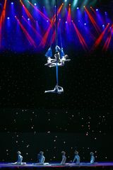 高清组图：双拥晚会 杂技《星空之恋》