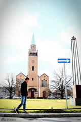 组图：黄轩柏林街拍 情人节和电影的约会