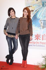 组图：宫崎骏作品台湾开展 Hebe与Ella携手亮相