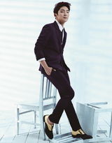 高清图：暖男李准基时尚大片 真爱零压力