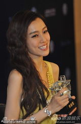 组图：范玮琪获歌唱女演员奖 亮相后台笑容甜美