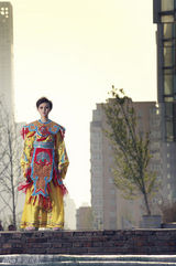 组图：储兰兰挑战“三味风情” 古典美女也爱时尚剧