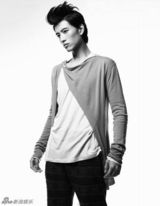 组图：张峻宁杂志时尚写真 尽显前卫先锋气质