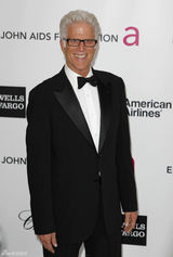 组图：众星亮相慈善基金奥斯卡派对 章子怡蓝色礼服