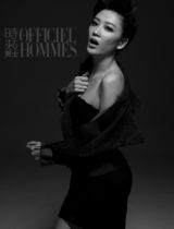 组图：应采儿拍摄黑白大片 肆意释放人妻性感