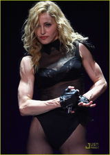 高清组图：麦当娜伦敦音乐会向杰克逊致敬