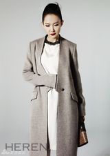 组图：韩星蔡时那秋装写真 成熟优雅女人味十足