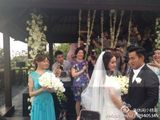 组图：直击杨幂婚礼激动落泪 刘恺威亲吻新娘