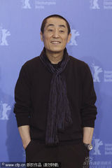 幻灯图：《三枪》柏林记者会 张艺谋孙红雷亮相