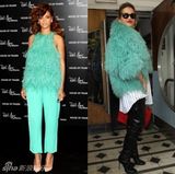 组图：英女歌手Rita Ora与蕾哈娜频撞衫被指抄袭