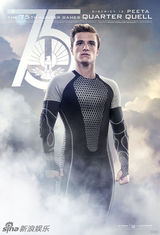 组图：《饥饿游戏2》发角色海报 选手登场亮相