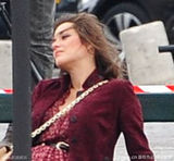 组图：玛丽昂-歌迪亚产后首度露面 大展慵懒女人味