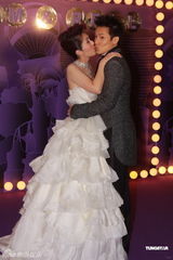 组图：杨千嬅丁子高大摆婚宴 众星盛装齐来祝贺