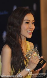 组图：范玮琪获歌唱女演员奖 亮相后台笑容甜美