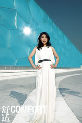 高清图：郭晶晶拍《舒适》大片 高贵气质显女人味