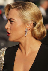 凯特-温丝莱特亮相《泰坦尼克号》3D版首映(图)