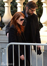 组图：影帝霍夫曼葬礼 布兰切特斯特里普现身