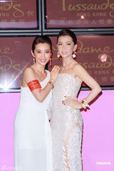 组图：李冰冰蜡像进驻香港馆 身着奥斯卡美人鱼装