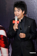 高清图：宋祖英高贵亮相发布会 周董朗朗波切利助阵