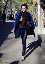 组图：戴娇倩最新街拍大片 青春活力完美展现