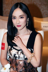 组图：霍思燕时尚活动光彩照人 分享出潮牌心得