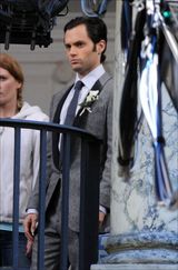 组图：《绯闻女孩》最终季片场 S与Dan浪漫婚礼