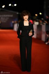 组图：金马红毯群星闪耀 舒淇深V亮胸性感爆棚