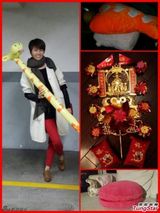 组图：梁咏琪带老公贺新春 恩爱亲密频卖萌