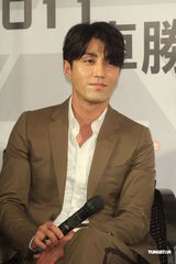 组图：车胜元台湾举行粉丝会 称最佳爱情是家人