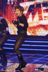 组图：MBLAQ李贤等亮相音乐节目《Mnet Countdown》