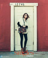 高清组图：韩星李敏贞时尚大片 清纯女化浓重烟熏妆