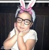 组图：《白娘子》“小青”陈美琪5岁女儿生活照曝光