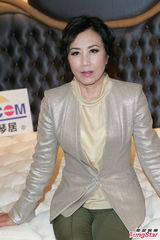 组图：汪明荃代言家居品牌不知丈夫肖像被恶搞