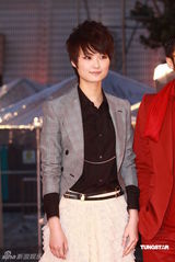 幻灯：香港金像奖颁奖红毯 李宇春裙摆飞扬