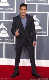 组图：格莱美红毯群星纷纷亮相星光熠熠