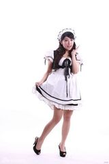 高清图：花儿朵朵选手刁扬扮女仆 娃娃音迷倒宅男