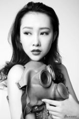 组图：李昕岳风格大片曝光 化身抗霾女郎