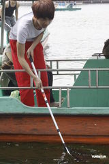 组图：新小虎队候选成员北上环保 不慎落水有惊无险