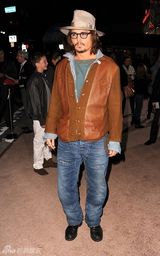 高清组图：《兰戈》洛杉矶首映 德普现身掀高潮