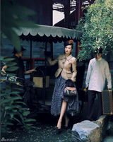 高清图：李冰冰写真意境悠远 琴棋书画展古典风韵