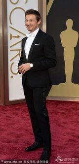 组图：《拆弹部队》男星杰瑞米-雷纳帅气亮相