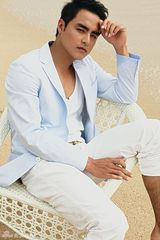 组图：明道独享悠闲假期 海边轻松惬意