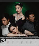 TVB2009全新月历华丽登场 小生花旦闪耀