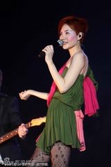 王菲广州个唱薄纱秀玉腿 连换数套礼服魅力百变(图)