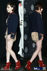 组图：WonderGirlsBoA等潮范儿参加新品展示会