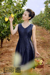 组图：王艳清新写真曝光 妆容清丽归田园居